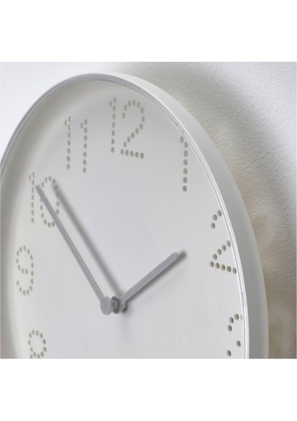Tromma Duvar Saati Beyaz 25 cm indirimleri