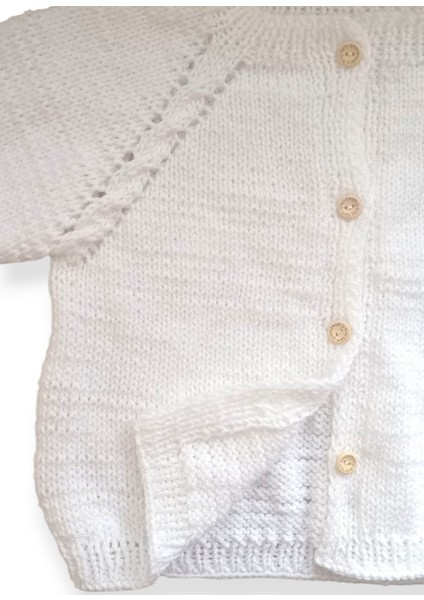 1-2 Yaş Örgü Unisex Bebek Hırkası modelleri