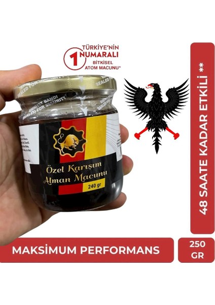 Macunu Keçiboynuzu Pekmezli Ballı Ginsengli Polenli Macun 240 gr Güç ve Kuvvet