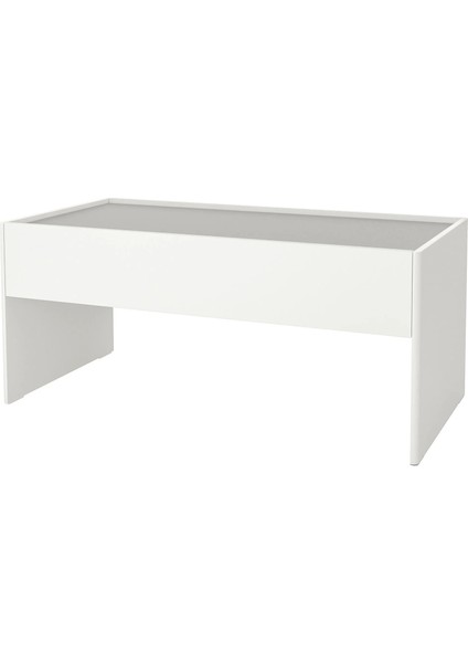 Dundra Çocuk Masası Beyaz Gri 119 x 57 x 52 cm