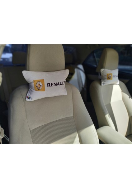 Renault Logo Baskılı Tüm Modellere Uyumlu Araç Boyun Yastığı, Baby Face Kumaş fiyatları
