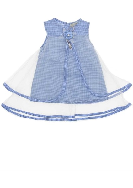 Tül Kombinli Elbise Kız Çocuk