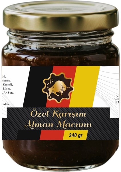 Macunu Keçiboynuzu Pekmezli Ballı Ginsengli Polenli Macun 240 gr Güç ve Kuvvet modelleri