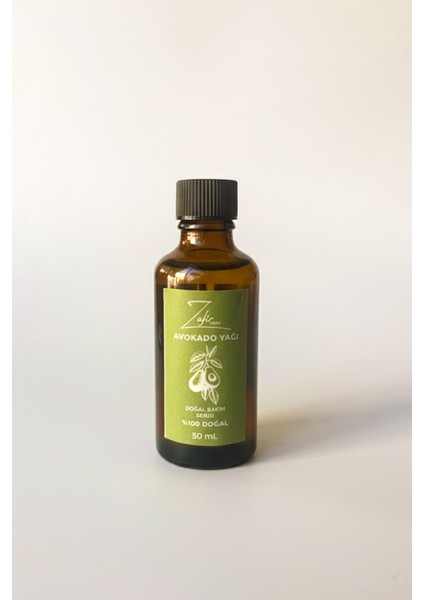 Soğuk Sıkım Avokado Yağı %100 Doğal 50 ml