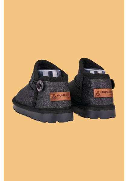 Aurora Kız Çocuk Bebek Simli Kışlık Taba Günlük Bot - Ortopedik Kaymaz Taban Sıcak Tutan Rahat Bot modelleri