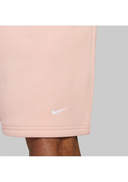 Nrg Solo Swoosh Fleece Shorts Pamuklu Geniş Kesim Pembe Şort fiyatları