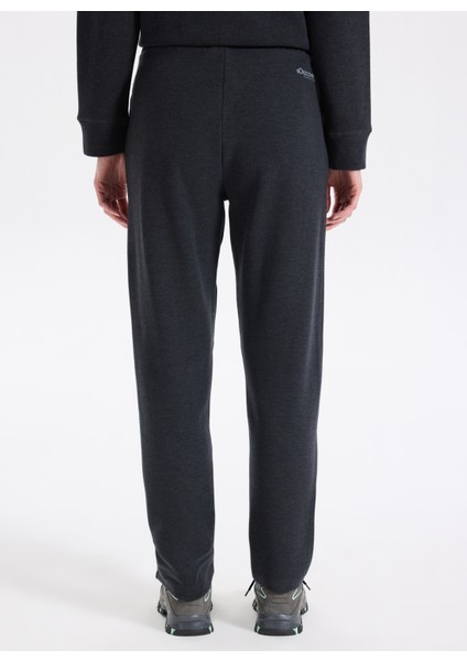 D5WL-EA3597 Antrasit Melanj Relaxed Düz Kadın Eşofman Altı indirimleri