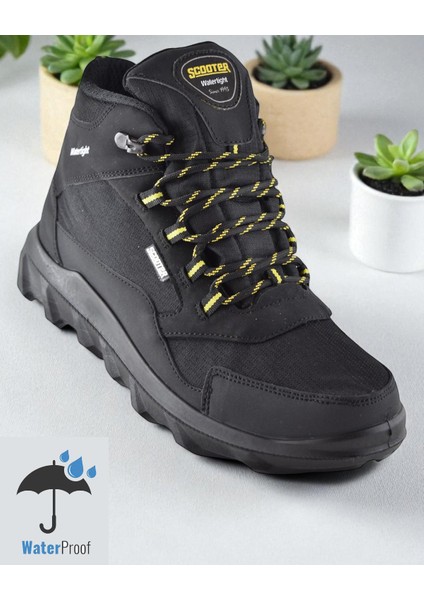7200 Ortopedik Taban Su Geçirmez Outdoor Erkek Bot Ayakkabı Kışlık Unisex Bot