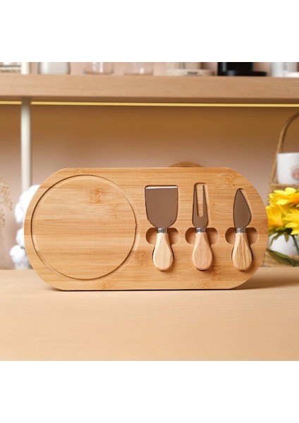 Sunum ve Peynir Kesme Seti Ahşap modelleri