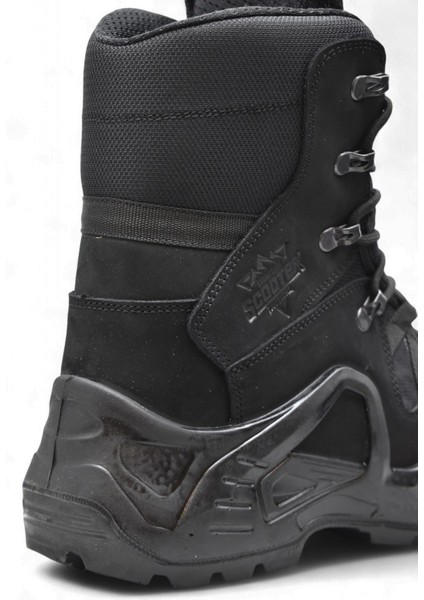 1490 Ortopedik Taban Su Geçirmez Hakiki Deri Erkek Bot Ayakkabı Askeri Tip Bot