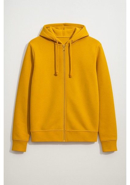 Erkek Fermuarlı Kapüşonlu Içi Polarlı Sweatshirt fiyatları