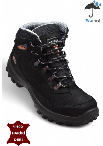 1461 Scooter Ortopedik Taban Su Geçirmez Hakiki Deri Erkek Bot Ayakkabı