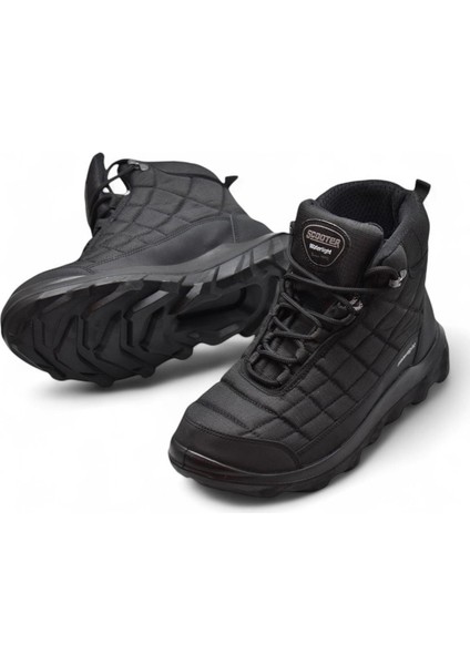 7204 Ortopedik Taban Su Geçirmez Outdoor Erkek Bot Ayakkabı Tekstil Malzeme modelleri