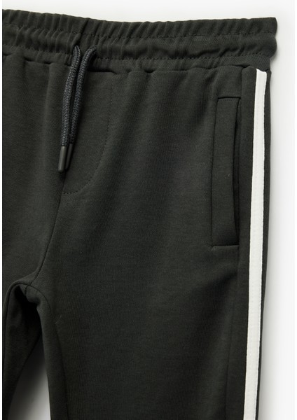 Beli Bağcıklı Cep Detaylı Pamuklu Jogger Eşofman Altı modelleri