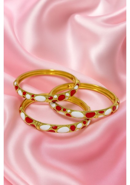 Desenli Mineli Bileklik modelleri