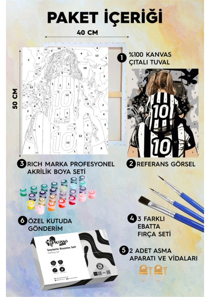 Siyah Beyaz Sevdamız Sayılarla Boyama Seti fiyatları