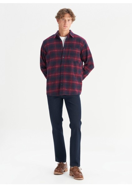 Regular Fit Lacivert Erkek Gömlek W2520067410 Lacivert Gömlek fiyatları