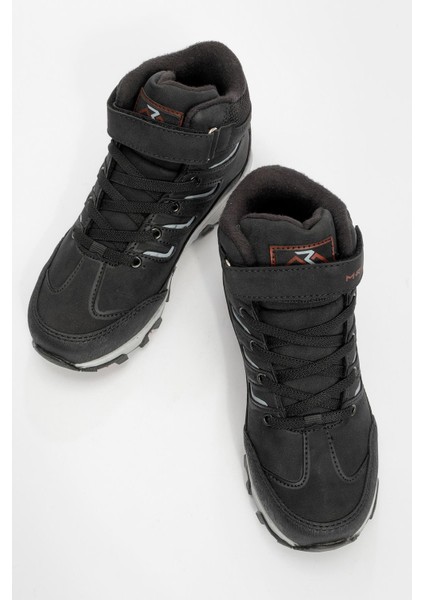 Kaydırmaz Cırtlı Çocuk Trekking Bot Siyah Buz indirimleri