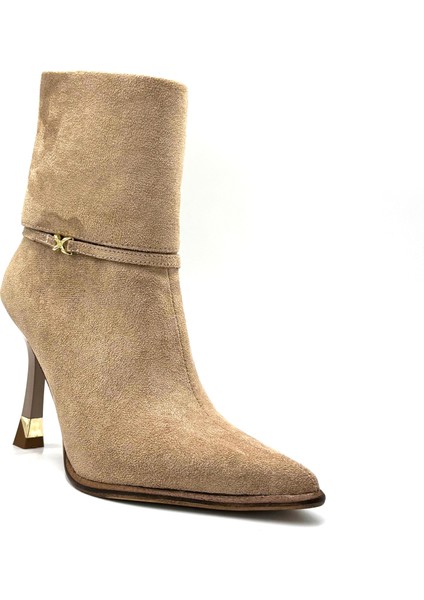 Topuklu Kadın Bot Kum