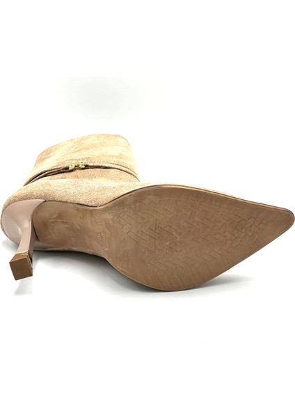 Topuklu Kadın Bot Kum indirimleri