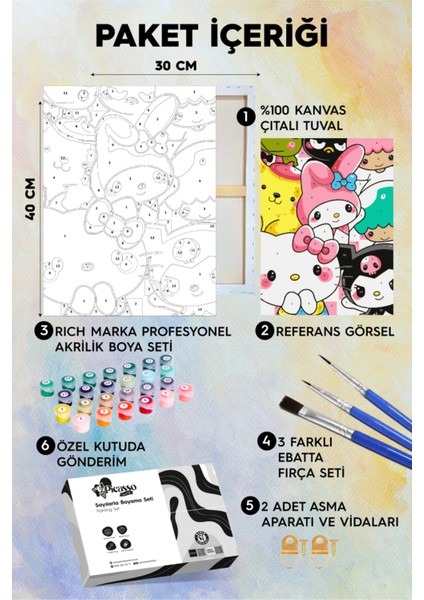 Bizim Takım Sayılarla Boyama Seti fiyatları