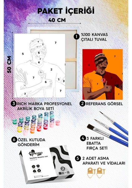 Maskeli Balo Sayılarla Boyama Seti fiyatları