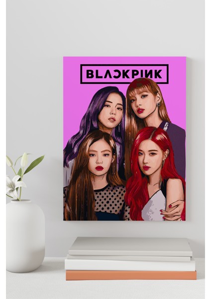 Black Pink Sayılarla Boyama Seti modelleri