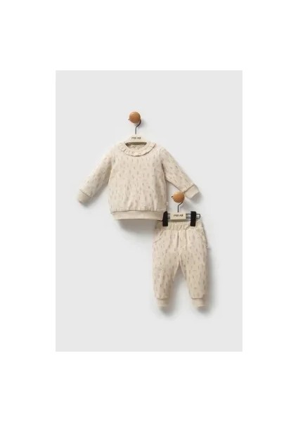 Moi Noi Kokina Ikili Takım MNB5335 Bej