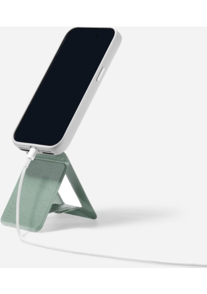 Magsafe Destekli Katlanabilir Mini Telefon Tripodu – Ayarlanabilir Masaüstü Stand, Seyahat Dostu Tasarım, Tüm Telefonlara Uyumlu
