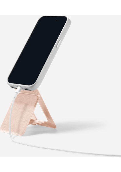Magsafe Destekli Katlanabilir Mini Telefon Tripodu – Ayarlanabilir Masaüstü Stand, Seyahat Dostu Tasarım, Tüm Telefonlara Uyumlu