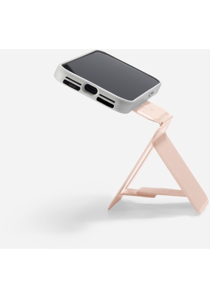 Magsafe Destekli Katlanabilir Mini Telefon Tripodu – Ayarlanabilir Masaüstü Stand, Seyahat Dostu Tasarım, Tüm Telefonlara Uyumlu