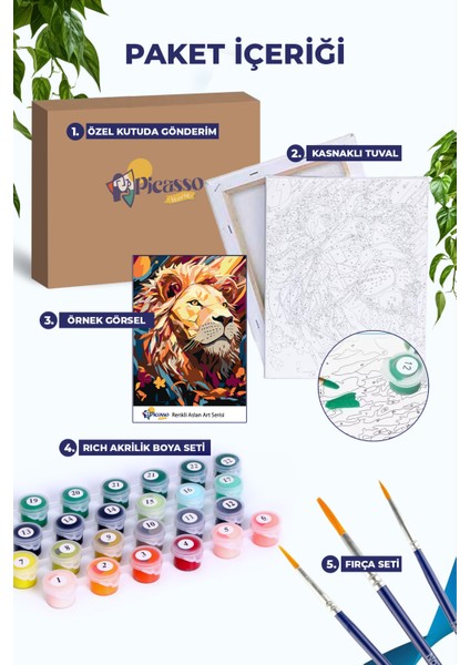 Şehrin Işıltısı Sayılarla Boyama Seti fiyatları