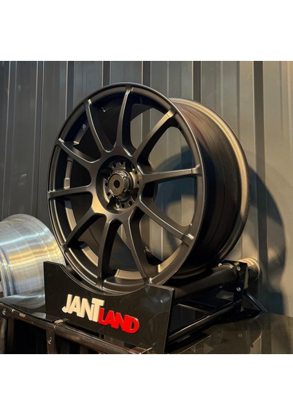 Jantland - 17" 4X100 Sparco Aseetto Gara Black Jant (4 Adet) fiyatları