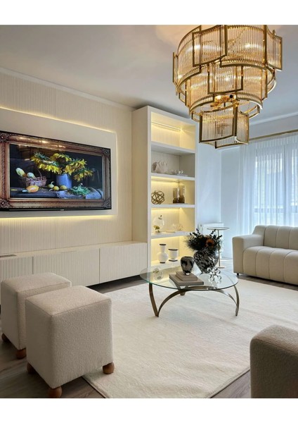 Yumuşak Modern Peluş Kaymaz Salon Oturma Çocuk Yatak Odası Mutfak Antre Krem indirimleri