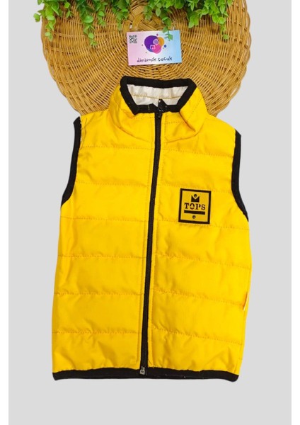 Kız Erkek Çocuk Şişme Yelek Unısex (Ince) Mevsimlik