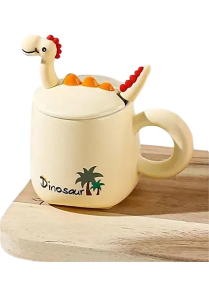 Dinazor Figürlü Seramik Kupa 1937