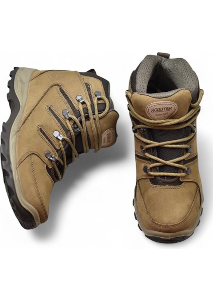 5558 Ortopedik Taban Su Geçirmez Hakiki Deri Outdoor Erkek Bot Ayakkabı indirimleri
