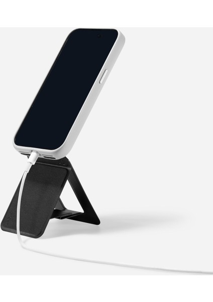 Magsafe Destekli Katlanabilir Mini Telefon Tripodu – Ayarlanabilir Masaüstü Stand, Seyahat Dostu Tasarım, Tüm Telefonlara Uyumlu
