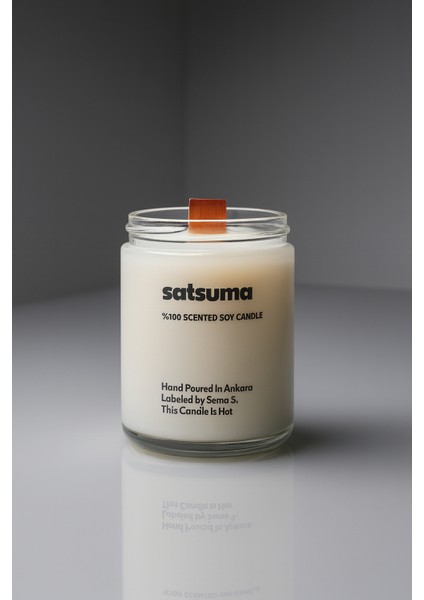 : Satsuma : Cam Kavanozda Kokulu %100 Soya Mum (Narenciye, Mandalin, Citrus, Çam, Okaliptüs) modelleri