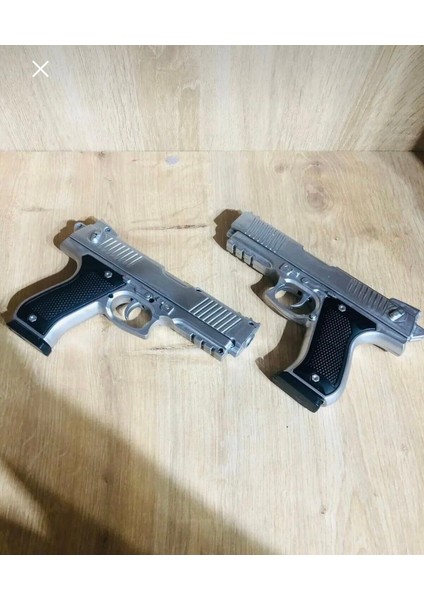 Oyuncak Silah Tabanca Boncuklu Tabanca 1 Adet 21 Paket Boncuk Hediye fırsatları