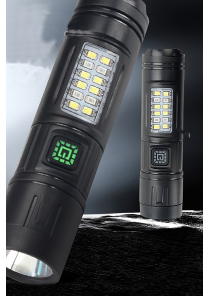 Güçlü Şarj Edilebilir LED El Feneri, Balıkçılık, Avcılık ve Kamp Içinel Feneri PT-4228 indirimleri