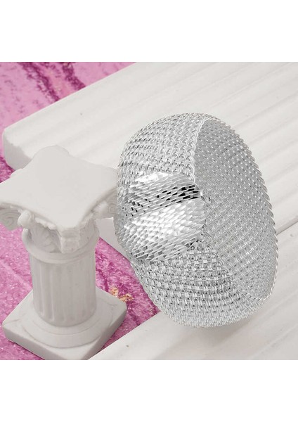 925 Ayar Gümüş Elişi Kalemli Kadın Bilezik T7997 (292292)