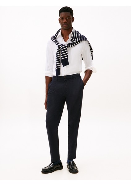 Normal Gömlek Yaka Beyaz Erkek Gömlek MW0MW41353YBR_PERFORMANCE Twıll Rf