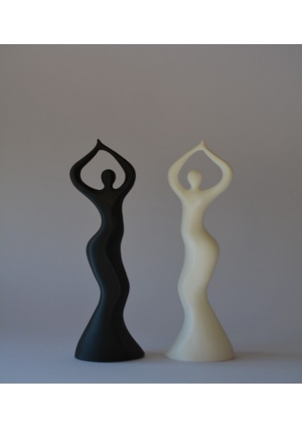 2 Adet - Dans Eden Kadın Heykel Takımı fiyatları