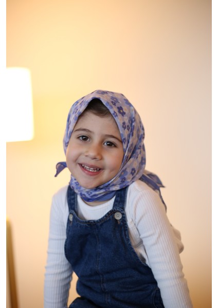 Başörtü Çocuk Pamuk Eşarp modelleri