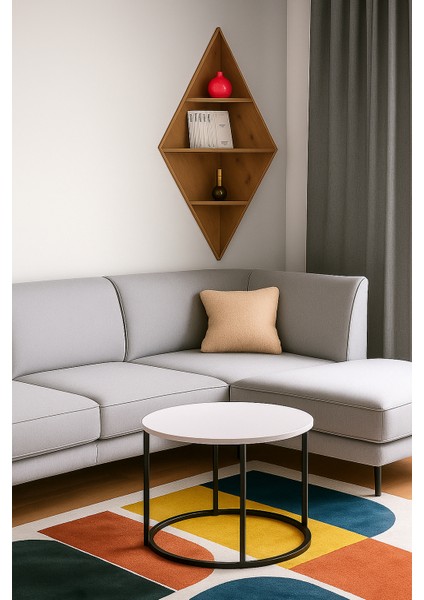 Dekoratif Köşe Rafı modelleri