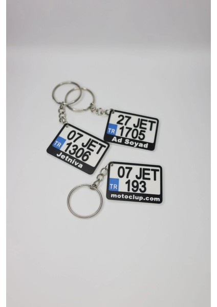 Kişiye Özel Plaka Tasarımlı Motosiklet Anahtarlığı indirimleri