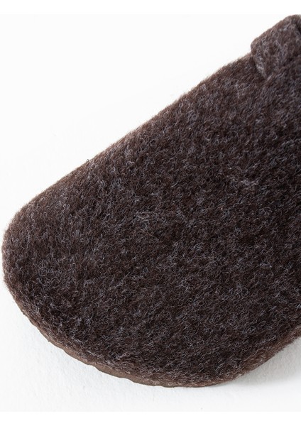 Keçe Kışlık Önü Kapalı Anatomik Taban Tokalı Sabo Terlik fırsatları