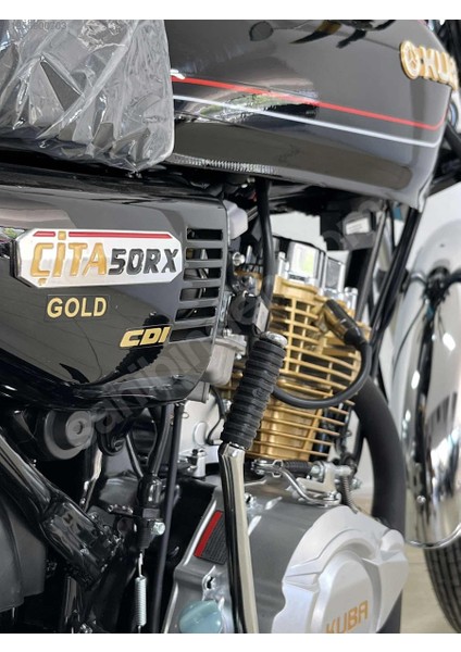 Çita 50-Rx Gold Motosiklet Siyah modelleri