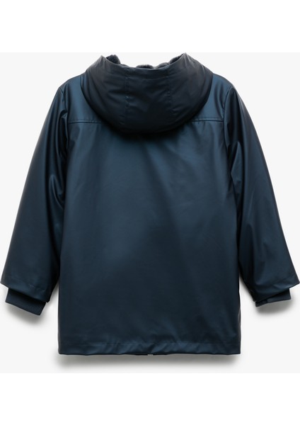 Kapaklı Cepli Uzun Kollu Kapşonlu Yağmurluk fiyatları